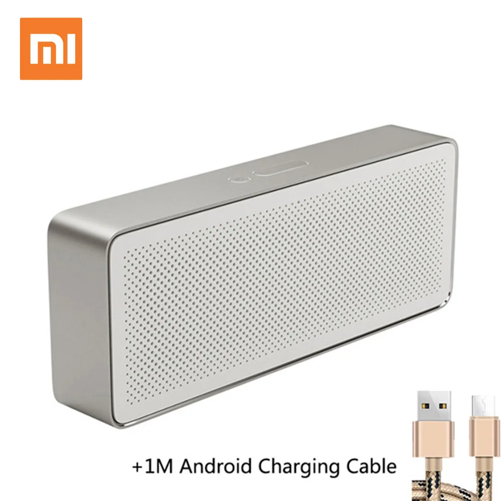 Оригинальный Xiaomi Bluetooth динамик квадратная коробка 2 стерео беспроводной мини