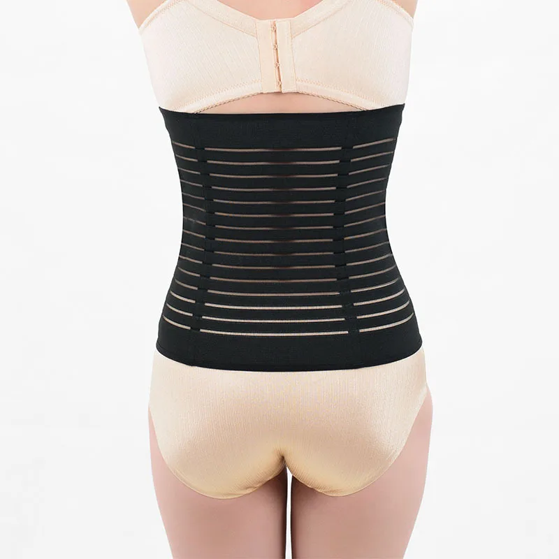 Черный Для женщин Body Shaper Пояс для похудения боди белье Утягивающее