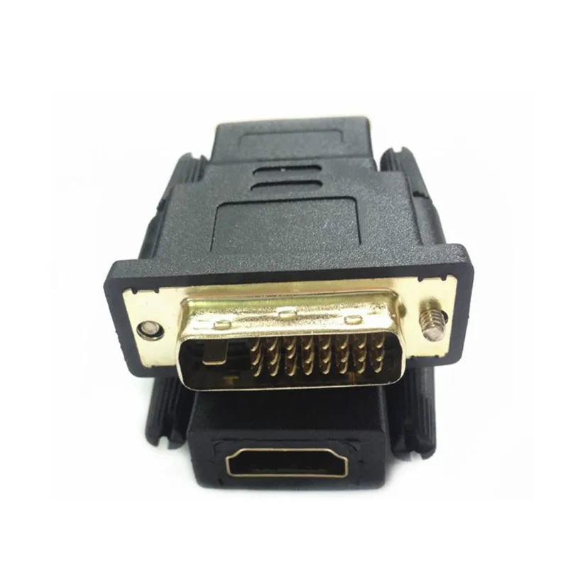 HDMI Женский к DVI D 24+ 1 Pin Мужской адаптер конвертер HDMI2DVI кабель переключатель для ПК для PS3 проектор ТВ коробка HD ТВ ЖК-телевизор