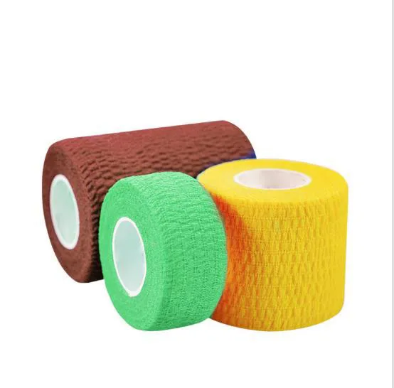 

Security protection CE/FDA Certification waterproof self adhesive elastic bandage 4.5M first aid kit Nonwoven Cohesive Bandage