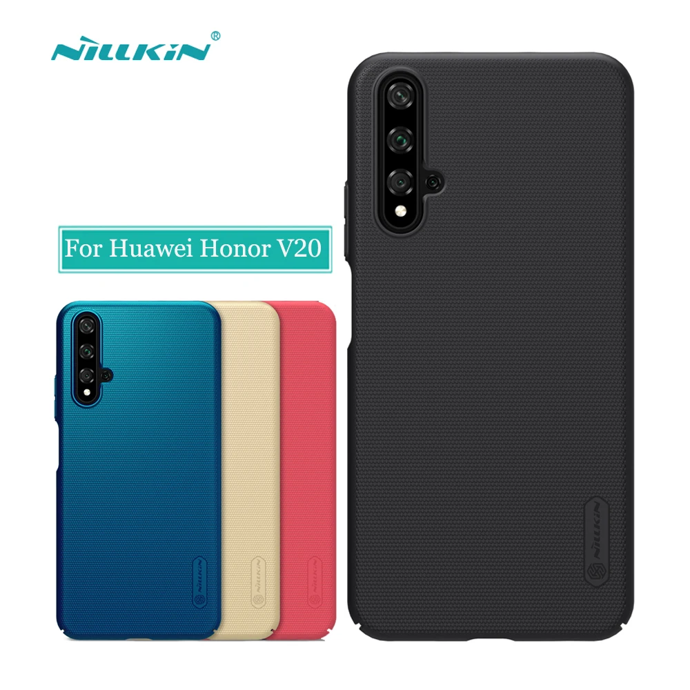 Чехол Nillkin для Huawei Honor 20 Матовый Жесткий чехол бампер Подарочный