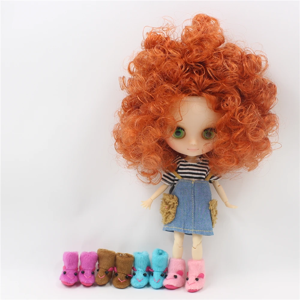 [Смешанный цвет упаковка распродажа] подходит для Icy BJD куклы Jecci Five 1/6 Blyth кукла с гибкими суставами и нормальным телом куклы зимние сапоги высокие
