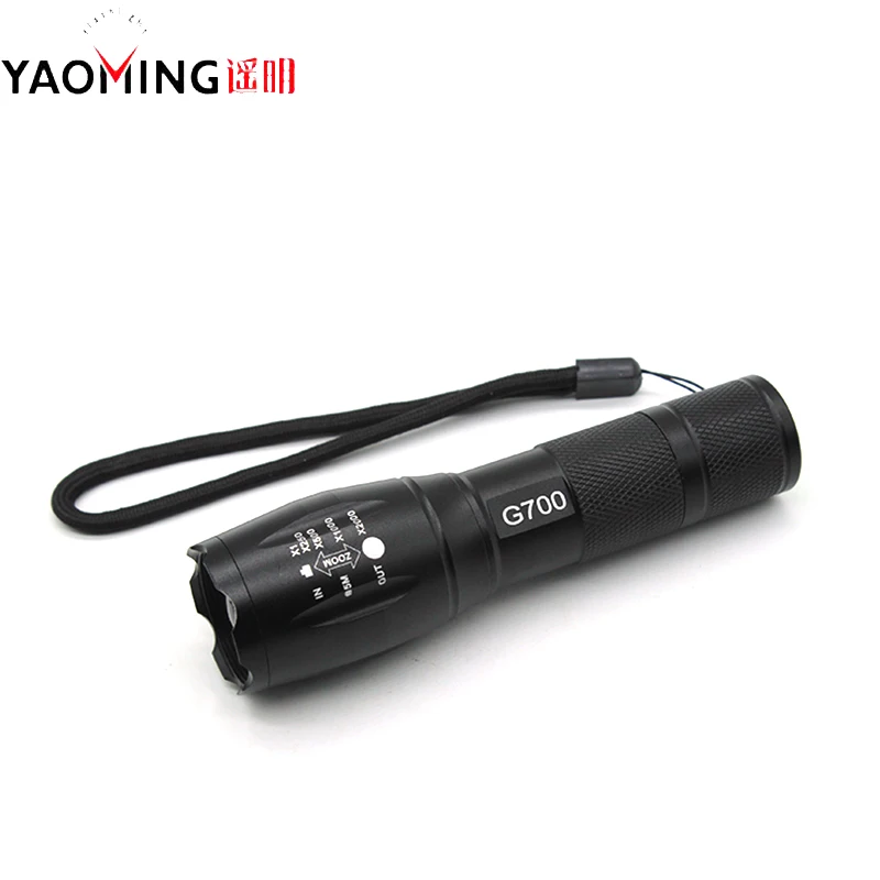 CREE XM L T6 мощный Led Linternas Телескопический Батон тактический фонарь для велосипеда