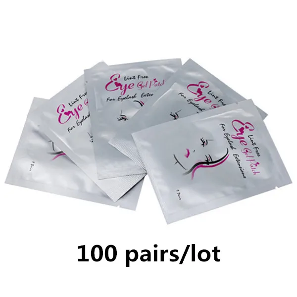 100 girl 50/100 шт. накладки для ресниц k ресницы под глазами накладки для ресниц бумажные накладки для наращивания ресниц ворсистый гель под специальная нашивка - Цвет: 100 girl