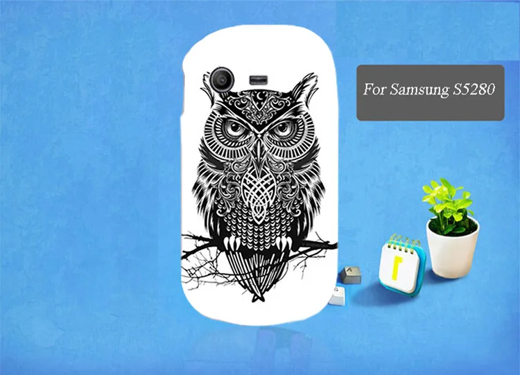 Новый чехол для Samsung Galaxy Star S5280 S5282 с рисунком цветов тигра льва Совы розы |