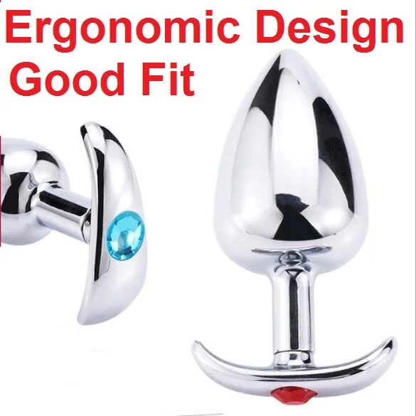 Latest Unisex Ergonomic Stainless Steel Anal Plug Metal Anus Beads Butt Jewelry Expander Stimulator Dilator Dildos Adult Sex Toy | Красота и