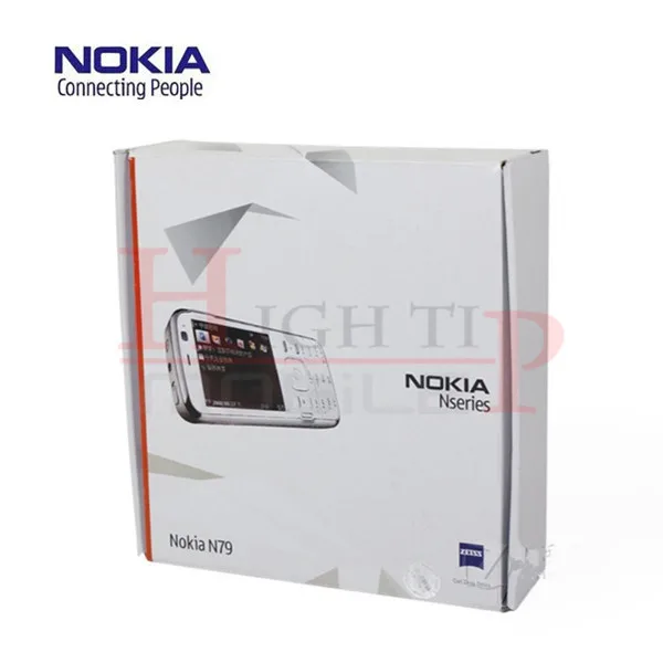 Бесплатная доставка оригинальные сотовые телефоны Nokia N79 3G 5MP WIFI GPS гарантия один
