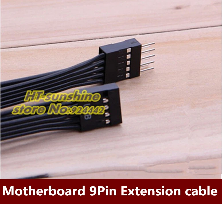 Бесплатная доставка шт. Компьютер DIY материнская плата 9Pin USB 2 0 папа к женскому