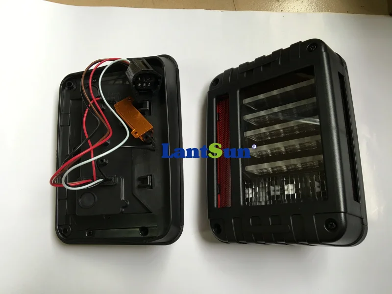 Пара Лидер продаж ABS черный Европейское издание Янтарный оранжевый 2007 ~ 2015 wrangler JK