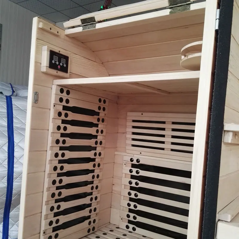 Дальняя инфракрасная сауна роскошная кабина расслабляет уставшую сауну