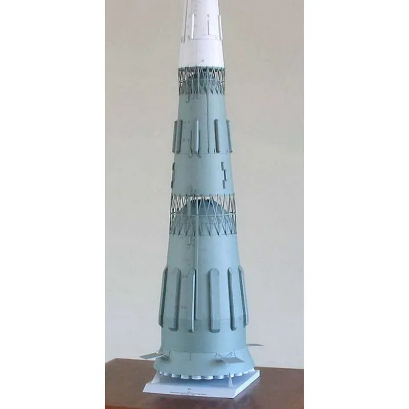 1:144 1:96 советский N1 Старт автомобиля 3D Бумага модель космического корабля ручной