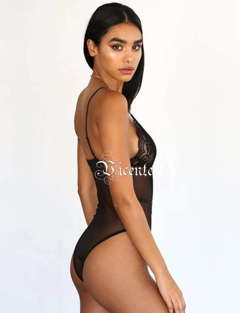 Лидер продаж 2020 новое модное кружевное комбинированное боди из сетчатой ткани exy