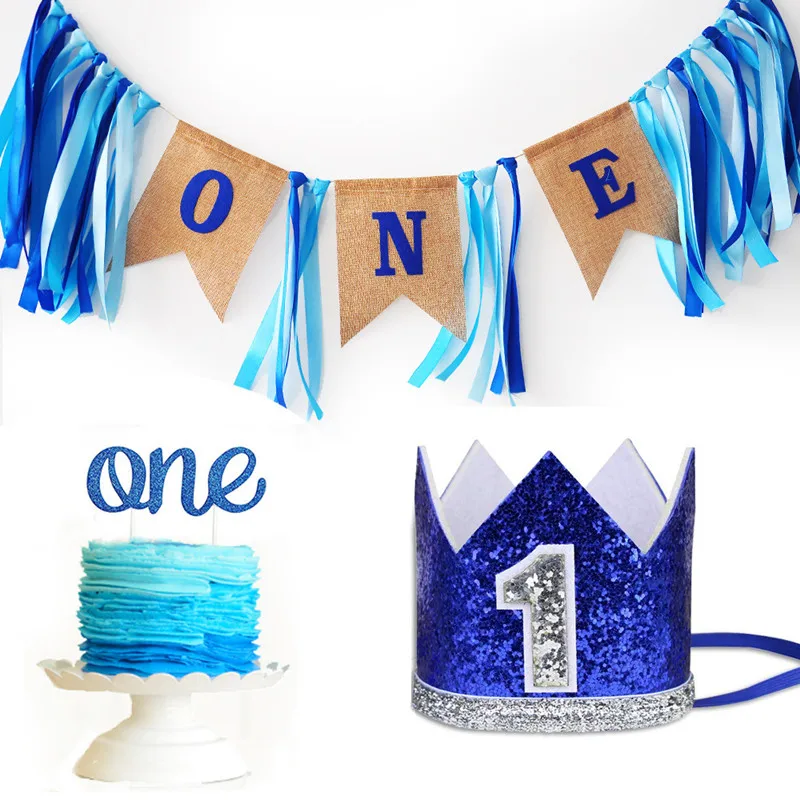 Гирлянда на первый день рождения ребенка девочки или мальчика гирлянда