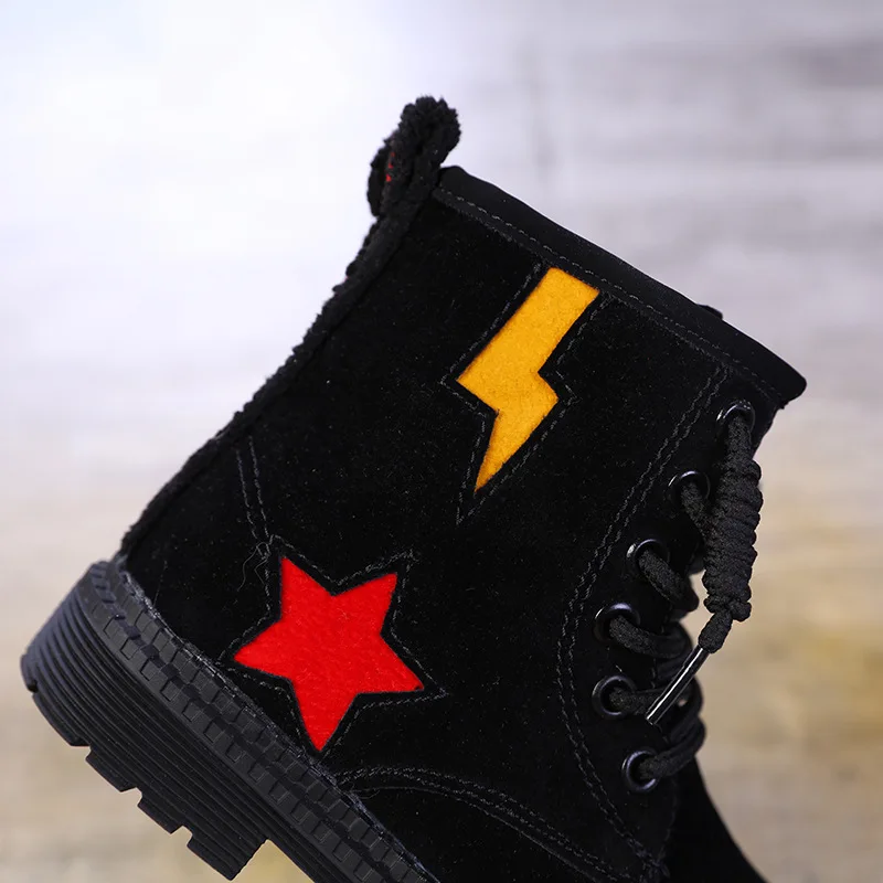 Mut Mat/Детские Ботинки martin кожаные ботинки для мальчиков и девочек модные в