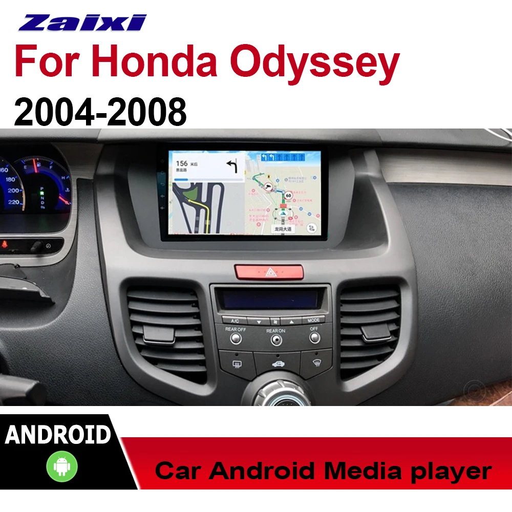 ZaiXi Авто Радио 2 Din Android Автомобильный плеер для Honda Odyssey 2004~ 2008 gps Навигация BT Wifi карта мультимедийная система стерео радио