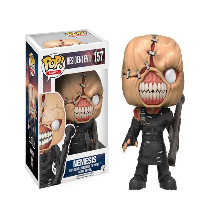 FUNKO POP Новый Обитель зла 10 см NEMESIS Джил Валентина LICKER Action Figure коллекция модельных