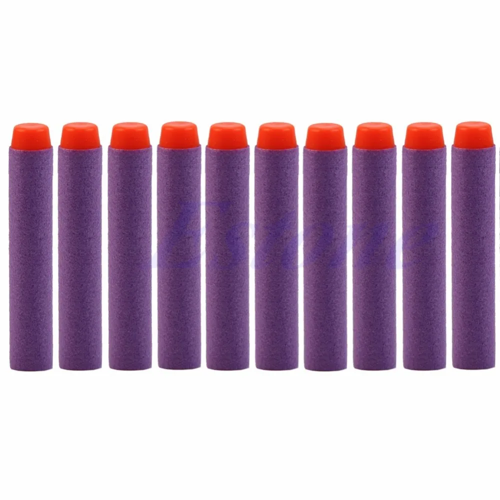 Новинка 10 шт./партия 7,2 см повторная зарядка пуль Дартс для Nerf N-strike Elite комплект бластеров игрушечный пистолет