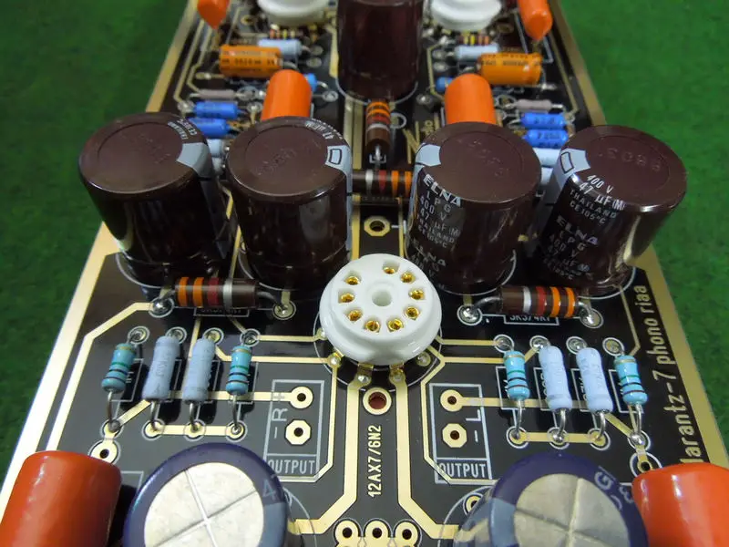 Hi End M7 вакуумная трубка Phono Riaa LP поворотный усилитель Fi стерео Marantz 7 сборная плата