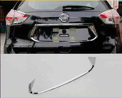 

ABS Chrome Rear License Plate frame cover for Nissan Rogue X-Trail 2014-2017
