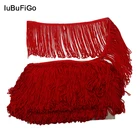 IuBuFiGo 6 дюймов (15 см) Звезда для латинских танцев, бахрома, макраме, отделка 9 млот #14 видов цветов