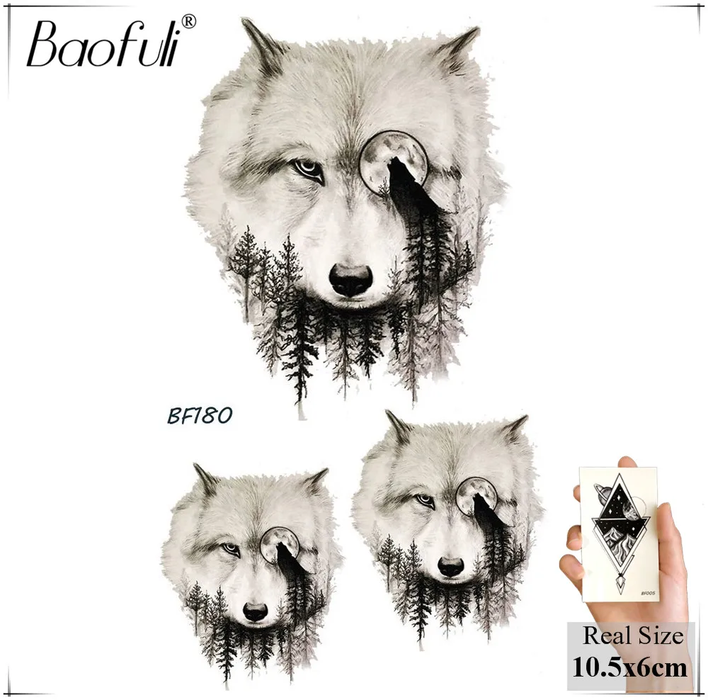 Геометрический ромб BAOFULI временная фотография тела искусство живопись рук ног