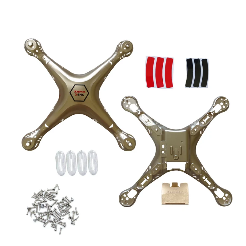 SYMA X8 X8G X8HC X8HG Slive Цвет основной корпус Чехол Квадрокоптер фюзеляжа дрона запасные