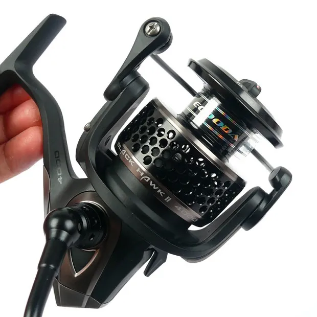 Бесплатная доставка Рыболовная катушка ECOODA Black hawk EBH II 1500-5000 второго поколения с