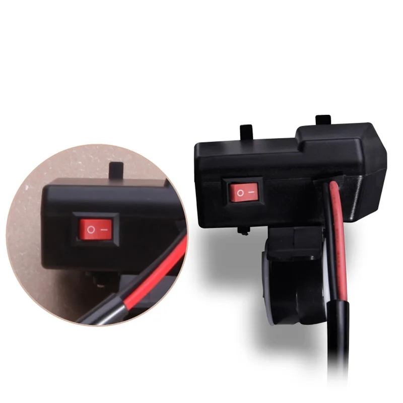 12 В/24 В водонепроницаемое зарядное устройство для автомобиля лодки мотоцикла с