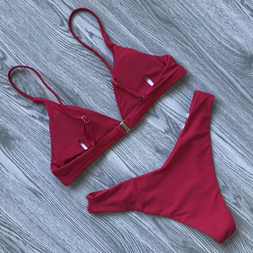New 2019 Bikinis Women Swimwear Push Up Bikini Set Swimsuit Sexy Brazilian Biquini Bathing Suit Swimming For Swim Wear |