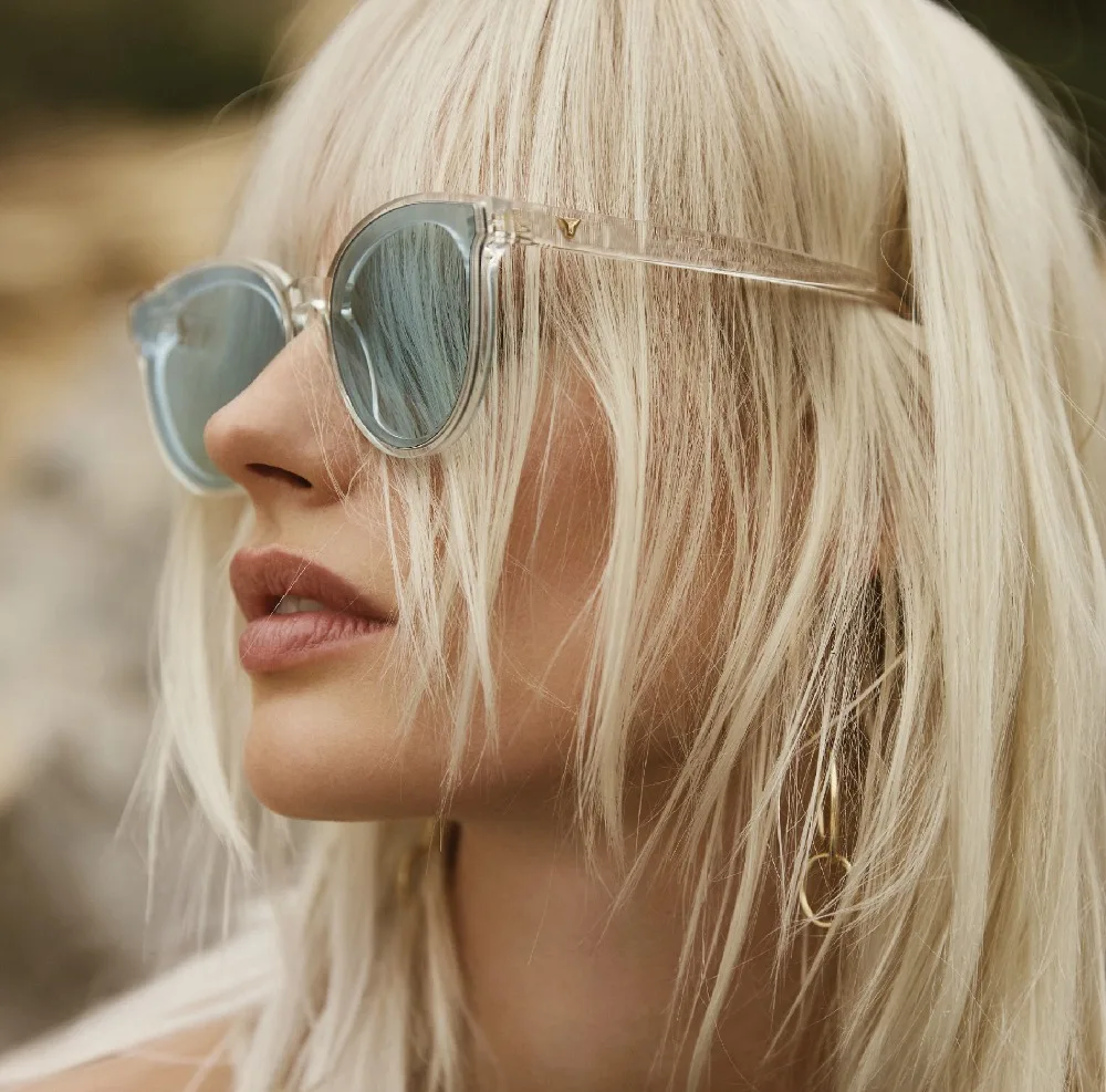 Новинка 2018 модные женские розовые роскошные солнцезащитные очки с плоским