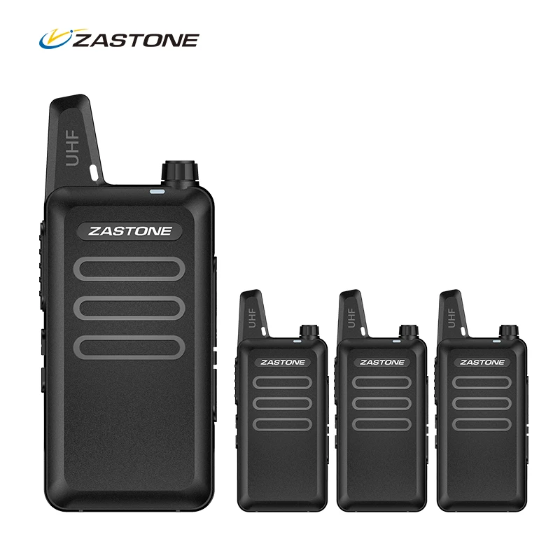 (4 шт.) Zastone X6 мини рация 1 5 км портативная UHF двухсторонняя радио Портативная