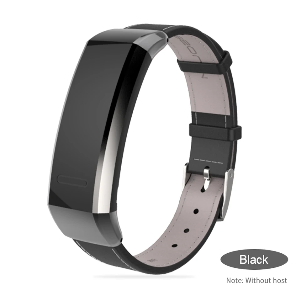 Кожаный ремешок Mijobs для умного браслета Huawei Band 2 Pro B29 B19 фитнес трекер сменный