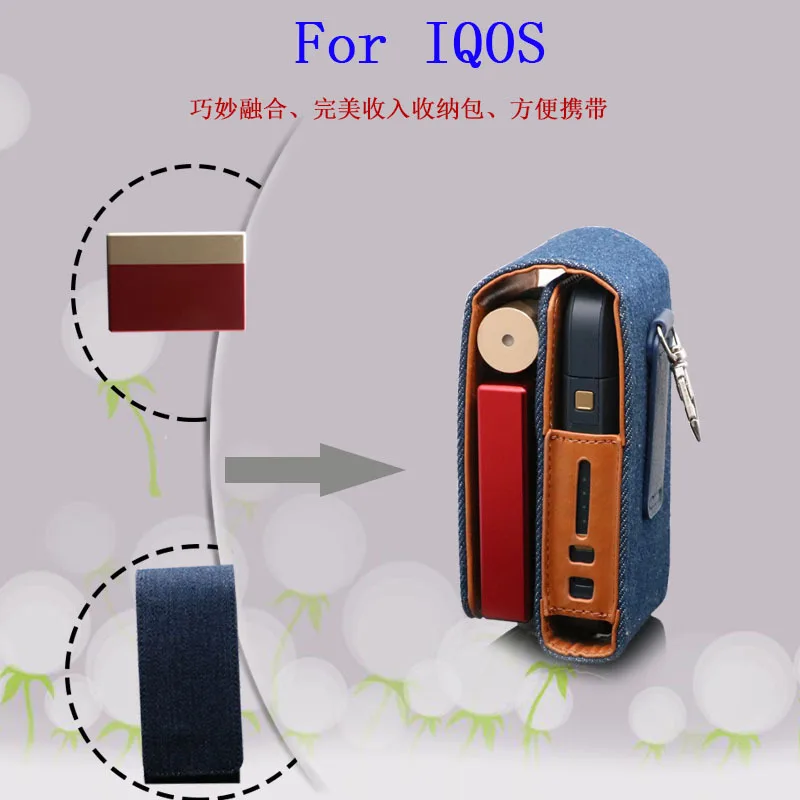 Ментальный чехол для IQOS Box 10 шт. держатель для сигарет для IQOS Чехол-картридж коробка для хранения дымовых яиц