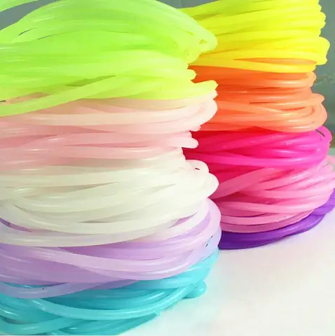Цветные флуоресцентные силиконовые резинки, модные женские эластичные резинки для фиксации хвостиков, повязка на голову, аксессуары для волос для девочек