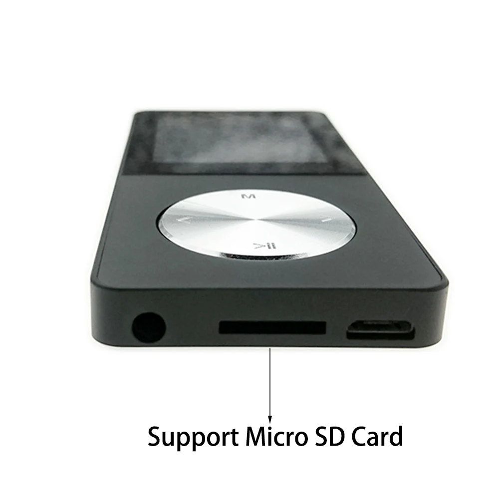 HOMEBARL T01 3th 4th MP4 плеер Видео Музыка 4 ГБ 8 ГБ 16 ГБ металлические плееры 1," с Micro SD картой TF слот для карты fm-радио динамик