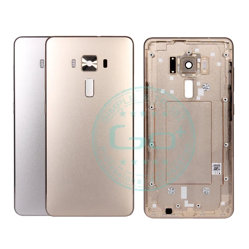 Оригинал для Zenfone 3 Deluxe ZS570KL задняя батарея металлическая крышка Asus дверь Корпус