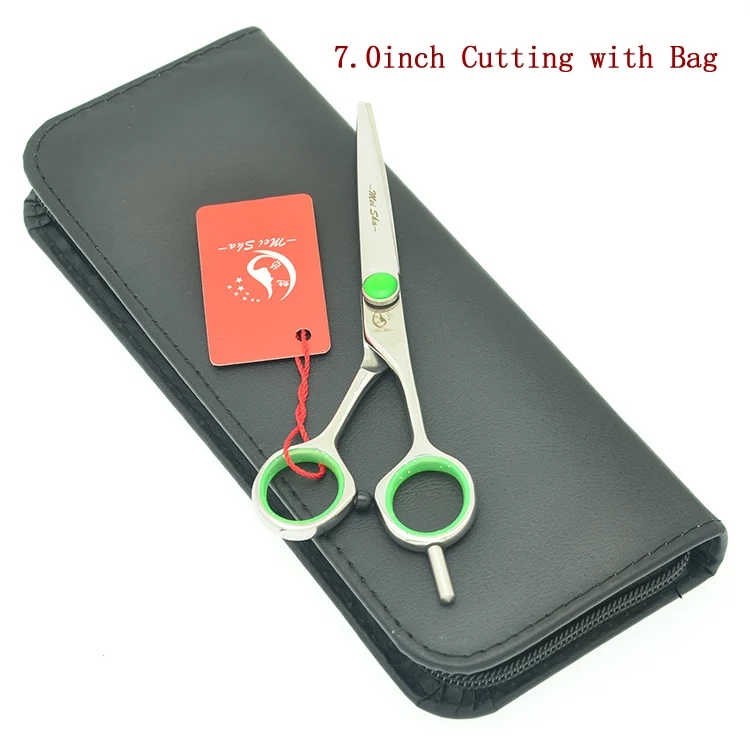 HA0389 70 add bag 5," 5,5" 6," 7,0" профессиональные ножницы для стрижки собак JP440C ножницы для стрижки домашних животных ножницы для стрижки собак триммер для животных HA0390 - Color: HA0389 70 add bag