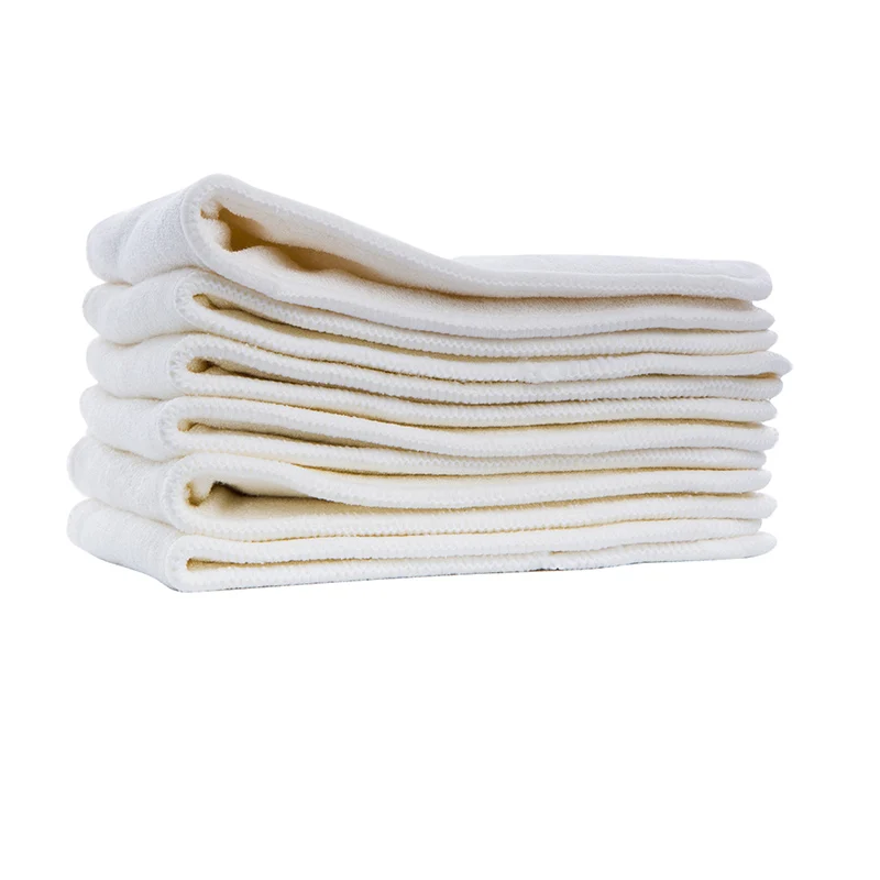 {AnAnBaby} 5 шт. вставки из бамбука и микрофибры многоразовые с защелкой для детских