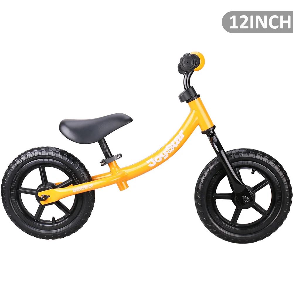 bike025or 10 и 12 дюймов баланс велосипед Сверхлегкий Дети езда велосипед 1-3 лет дети учатся Кататься Спорт баланс велосипед игрушки для катания детский велосипед - Цвет: bike025or