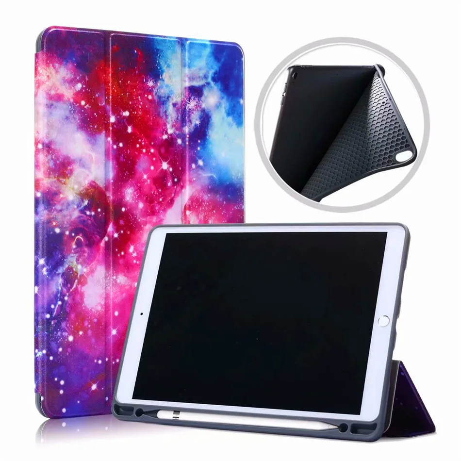 Чехол для iPad Air 3 10,5 силиконовый чехол-подставка для iPad Pro 10,5 '' смарт-чехол с карандашом+ защита для экрана+ ручка