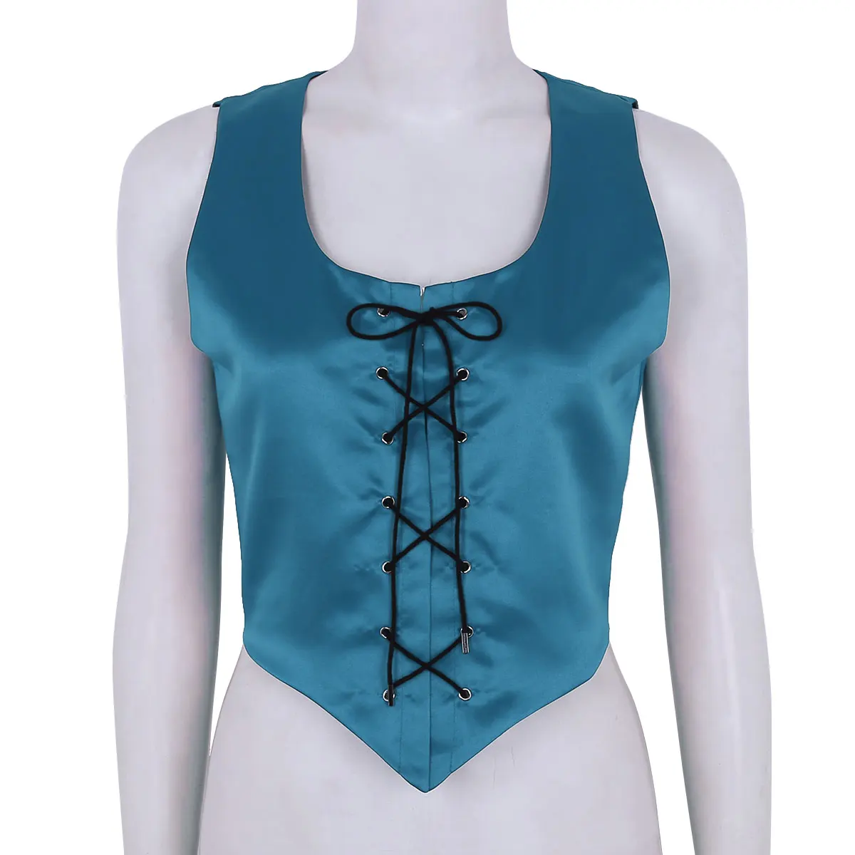 Женский жилет в стиле ретро средневекового эпохи Возрождения пиратский корсет