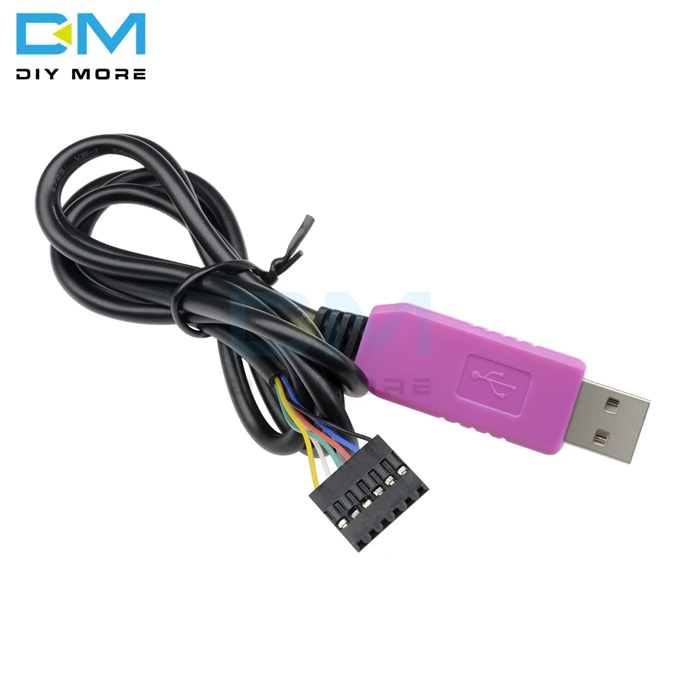 6Pin 6p PL2303HXD USB к RS232 TTL Конвертация последовательный кабель модуль для win XP VISTA 7 8 Android