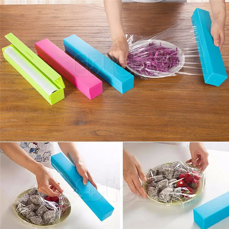 1 шт. кулинарный диспенсер для пищевых продуктов 5ZCF197|cling film|cling wrapplastic cling wrap |