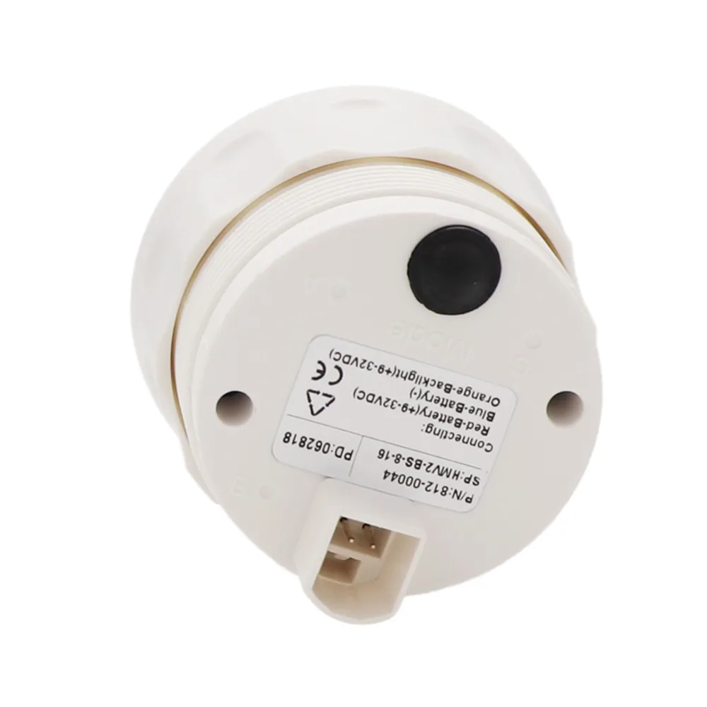 52 мм Морской вольтметр измеритель водонепроницаемый фонарь с подсветкой 7 цветов