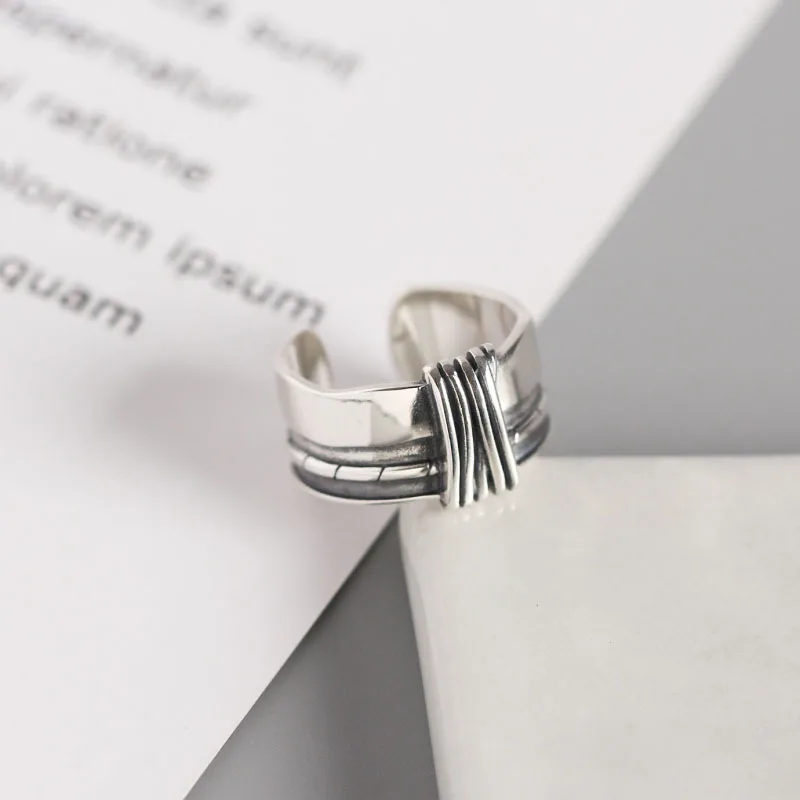 Женское серебряное кольцо с узлом необычное ювелирное изделие из стерлингового