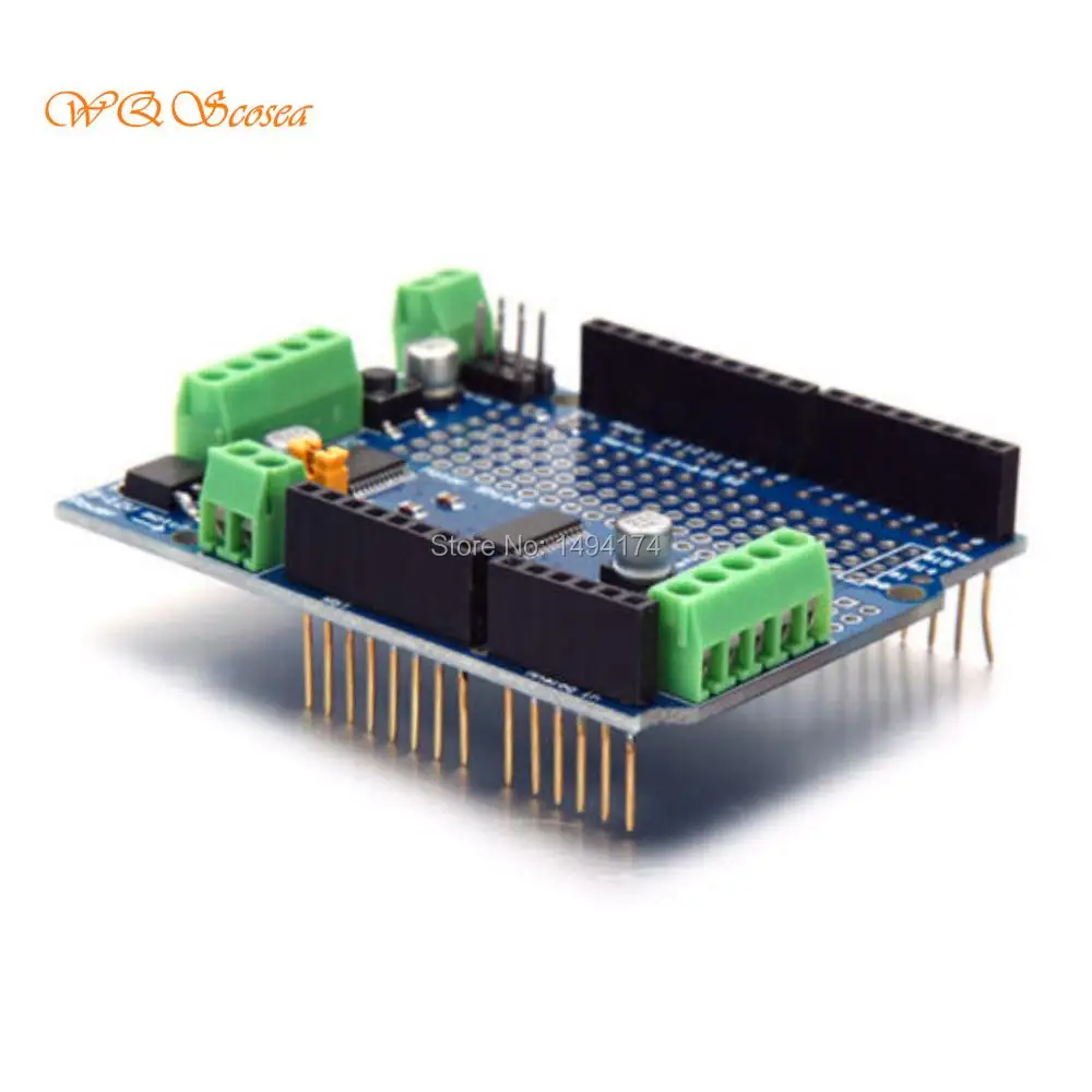 WQScosea Q8S 370 I2C TB6612 двигатель PCA9685 шаговый сервопривод драйвер pwm щит V2 плата
