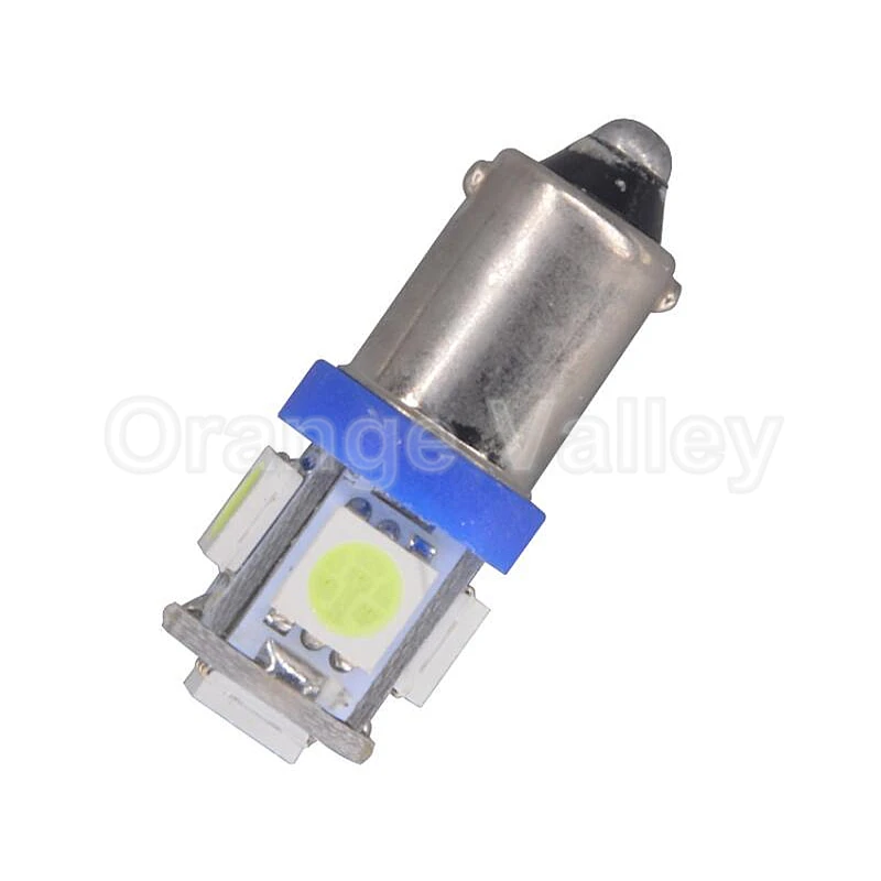 4 шт. Горячая BA9S T11 H6W 5 светодиодный 5050 SMD освещение салона автомобиля Чтение купольная лампа освещение карты авто лампы DC 12V