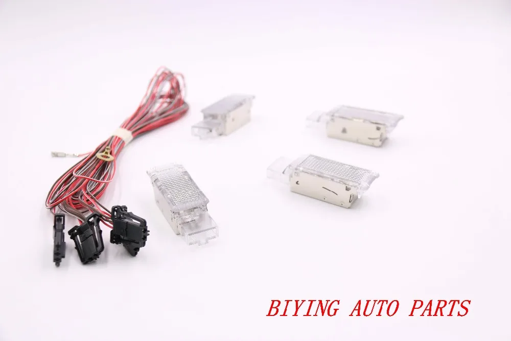 Оригинальная лампа для VW Golf 6 Jetta MK5 MK6 Tiguan Passat B6 5ND947415 5ND 947 415 Footwell адаптер