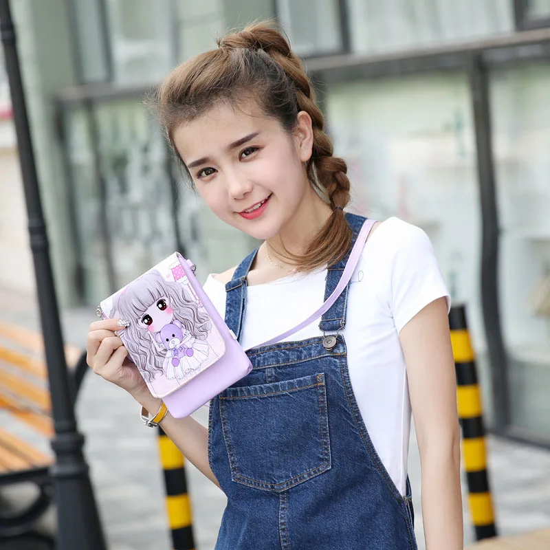 Летняя сумка с любимыми персонажами из мультфильмов для детей мини сумочка