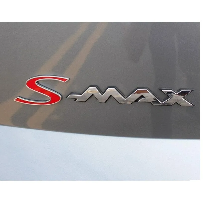 "S-MAX" Хром ABS багажник автомобиля задний номер буквы значок эмблема наклейка для Ford S MAX